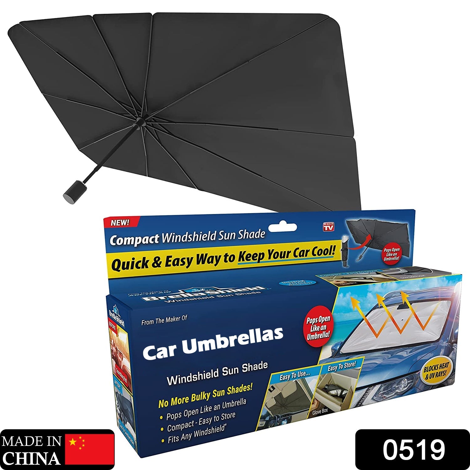 0519 Windshield Umbrella Sun Shade Cover Visor Sunshades Reviews Automotive Front Sunshade Fits Foldable Windshield Brella Various Heat Insulation Shield for Car DeoDap 0519 Windshield Umbrella Sun Shade Cover Visor Sunshades Reviews Automotive Front Sunshade Fits Foldable Windshield Brella Various Heat Insulation Shield for Car DeoDap